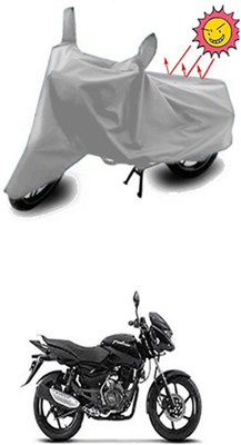 Billseye Two Wheeler Cover for Bajaj(Pulsar 150, Silver)