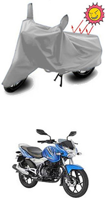 Billseye Two Wheeler Cover for Bajaj(Discover 150 s, Silver)