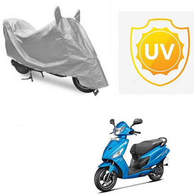 RPSENTTERPR Waterproof Two Wheeler Cover for Hero(Maestro Edge, Silver)