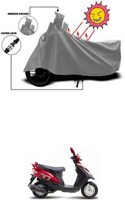 Billseye Two Wheeler Cover for Mahindra(Flyte, Grey)