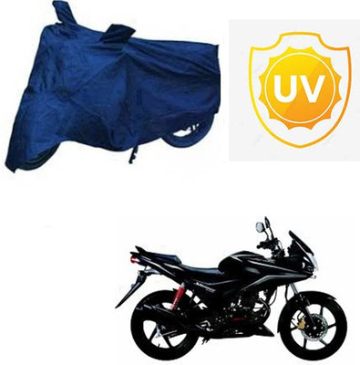 RPSENTTERPR Waterproof Two Wheeler Cover for Honda(CBF Stunner, Blue)