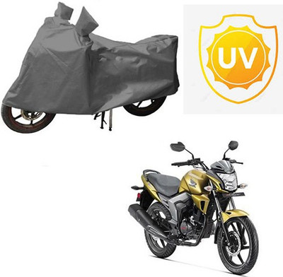 RPSENTTERPR Waterproof Two Wheeler Cover for Honda(Trigger, Grey)