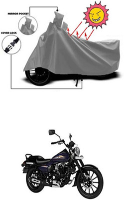 Billseye Two Wheeler Cover for Bajaj(Avenger 150 Street, Grey)