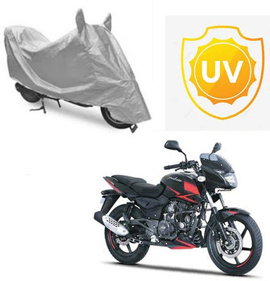 RPSENTTERPR Waterproof Two Wheeler Cover for Bajaj(Pulsar 180 DTS-i, Silver)