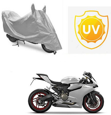 Atulit enterprises Waterproof Two Wheeler Cover for Ducati(899 Panigale, Silver)