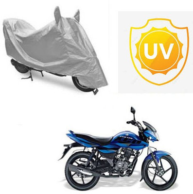 SRENTERPRISES Two Wheeler Cover for Hero(XCD 125cc, Silver)