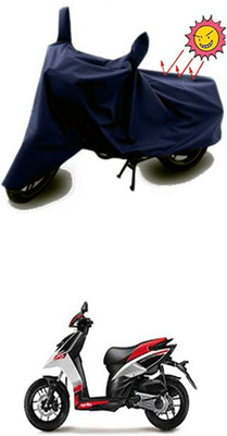 Coverit Two Wheeler Cover for Aprilia(SR 125, Blue)