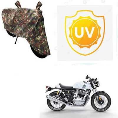 Atulit enterprises Waterproof Two Wheeler Cover for Royal Enfield(Continental GT, Multicolor)