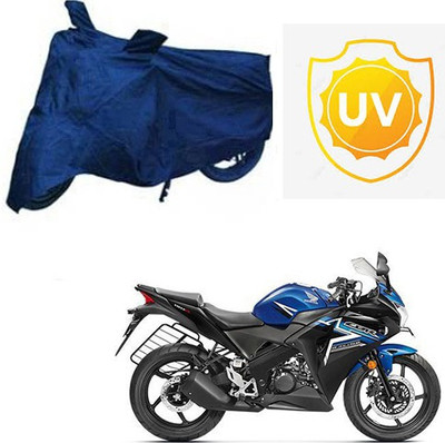 RPSENTTERPR Waterproof Two Wheeler Cover for Honda(CBR 150R, Blue)