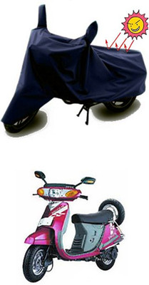Billseye Two Wheeler Cover for Kinetic(Blue)
