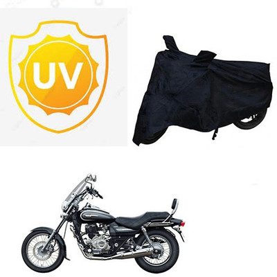 Mdstar Waterproof Two Wheeler Cover for Bajaj(Avenger 220 Cruise, Black)