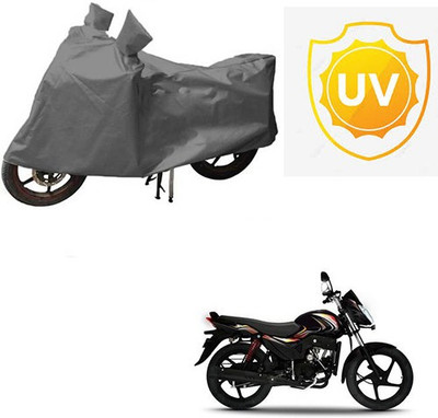 RPSENTTERPR Waterproof Two Wheeler Cover for Mahindra(Pantero, Grey)