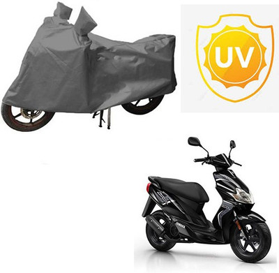 RPSENTTERPR Waterproof Two Wheeler Cover for Yamaha(Jog R, Grey)