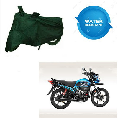 Motoren Waterproof Two Wheeler Cover for Honda(Passion Pro TR, Green)