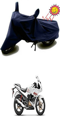 Billseye Two Wheeler Cover for Hero(Karizma ZMR, Blue)