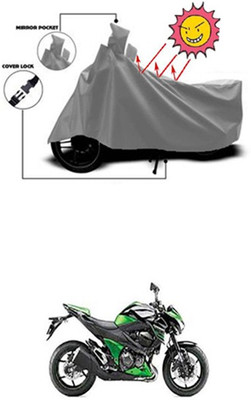 Billseye Two Wheeler Cover for Kawasaki(Z800, Grey)