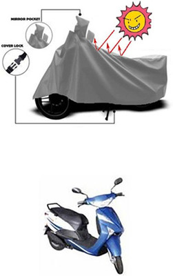 Coverit Two Wheeler Cover for Indus(Yo Xplor, Grey)