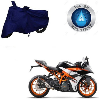 Motoren Waterproof Two Wheeler Cover for KTM(RD 350, Blue)