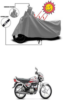 Billseye Two Wheeler Cover for Hero(HF Deluxe, Grey)
