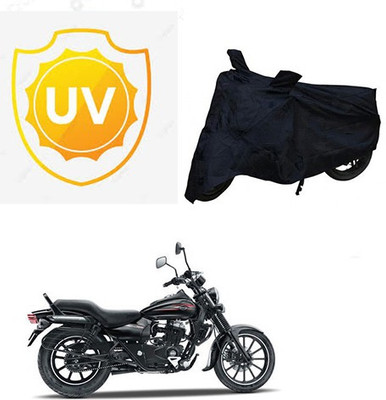 SRENTERPRISES Waterproof Two Wheeler Cover for Bajaj(Avenger 150 Street, Black)