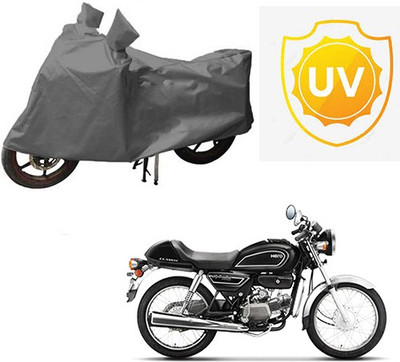 RPSENTTERPR Waterproof Two Wheeler Cover for Hero(Splendor Pro Classic, Grey)