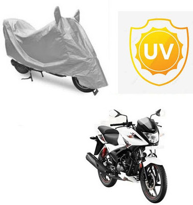 RPSENTTERPR Waterproof Two Wheeler Cover for Hero(Ignitor, Silver)