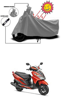 Billseye Two Wheeler Cover for Honda(Grazia, Grey)