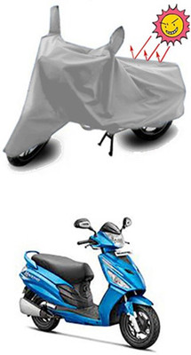 Billseye Two Wheeler Cover for Hero(Maestro Edge, Silver)