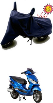 Billseye Two Wheeler Cover for Bajaj(Sunny, Blue)