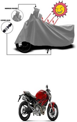 Billseye Two Wheeler Cover for Ducati(Monster 795, Grey)