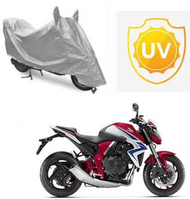 Atulit enterprises Waterproof Two Wheeler Cover for Honda(CB 1000R, Silver)