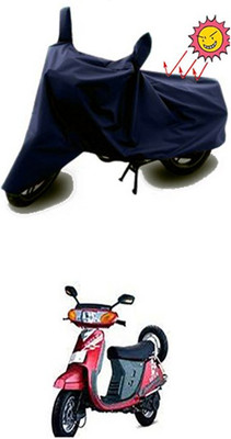 Billseye Two Wheeler Cover for Kinetic(Blue)