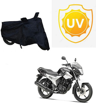 SRENTERPRISES Waterproof Two Wheeler Cover for Yamaha(SZ R, Black)