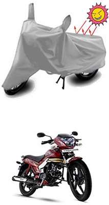 Billseye Two Wheeler Cover for Mahindra(Silver)