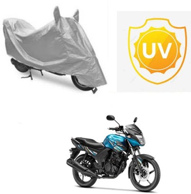 RPSENTTERPR Waterproof Two Wheeler Cover for Yamaha(SZ-RR, Silver)