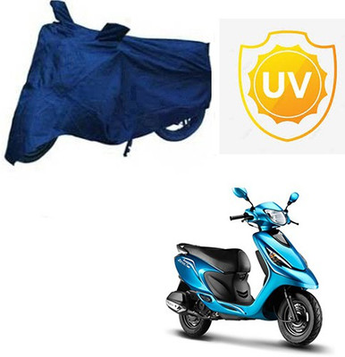 RPSENTTERPR Waterproof Two Wheeler Cover for TVS(Zest, Blue)