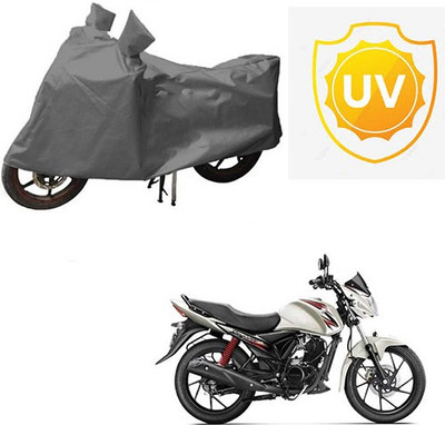 Atulit enterprises Waterproof Two Wheeler Cover for Suzuki(Sling Shot Plus, Grey)