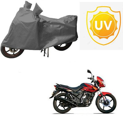 Atulit enterprises Waterproof Two Wheeler Cover for TVS(Flame DS 125, Grey)