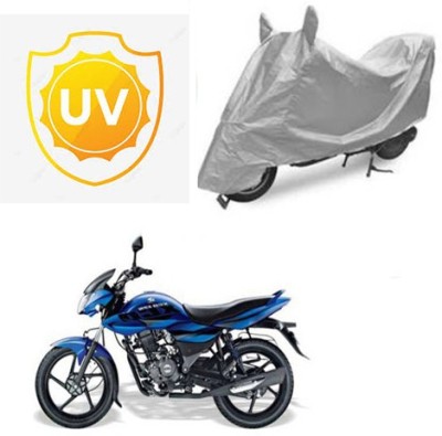 SRENTERPRISES Two Wheeler Cover for Hero(XCD 125cc, Silver)