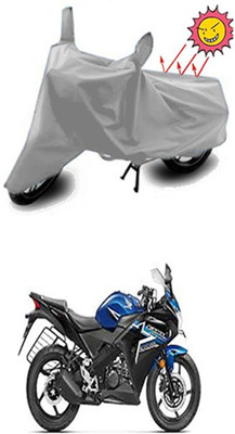 Billseye Two Wheeler Cover for Honda(CBR 150R, Silver)