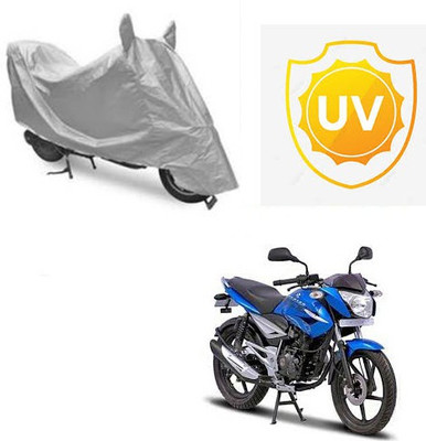 Atulit enterprises Waterproof Two Wheeler Cover for Bajaj(XCD 125cc, Silver)
