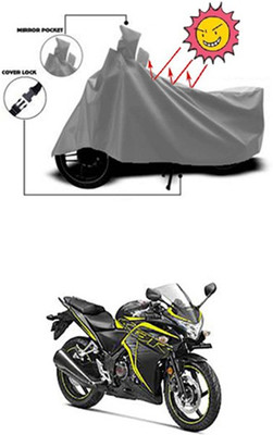 Billseye Two Wheeler Cover for Honda(CBR 250R, Grey)