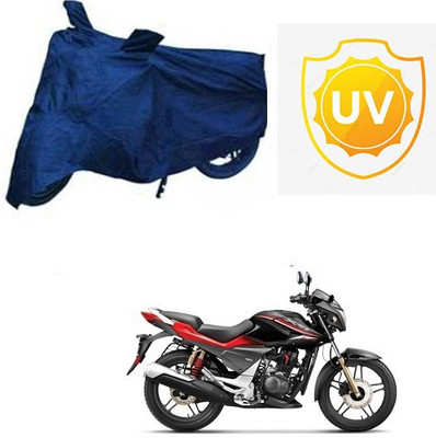 RPSENTTERPR Waterproof Two Wheeler Cover for Honda(CBZ Extreme, Blue)