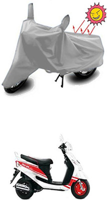 Billseye Two Wheeler Cover for Mahindra(Silver)