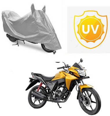 Atulit enterprises Waterproof Two Wheeler Cover for Honda(CB Twister, Silver)
