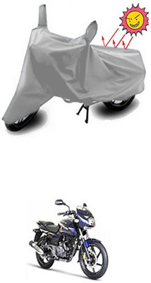 Billseye Two Wheeler Cover for Bajaj(Pulsar 180 DTS-i, Silver)