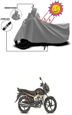 Billseye Two Wheeler Cover for Mahindra(Grey)