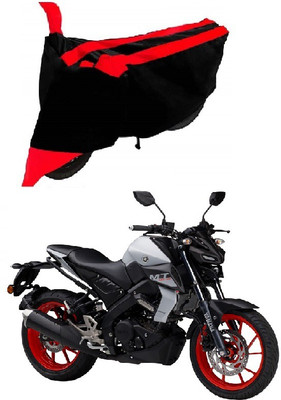 Just try it Waterproof Two Wheeler Cover for Yamaha(MT 15, Red, Black)