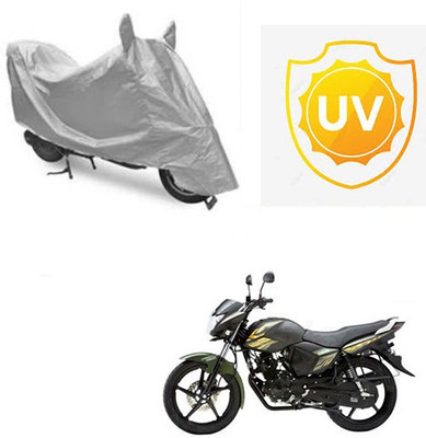 Atulit enterprises Waterproof Two Wheeler Cover for Yamaha(Saluto, Silver)