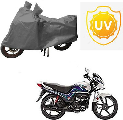 RPSENTTERPR Waterproof Two Wheeler Cover for Hero(Passion Pro TR, Grey)
